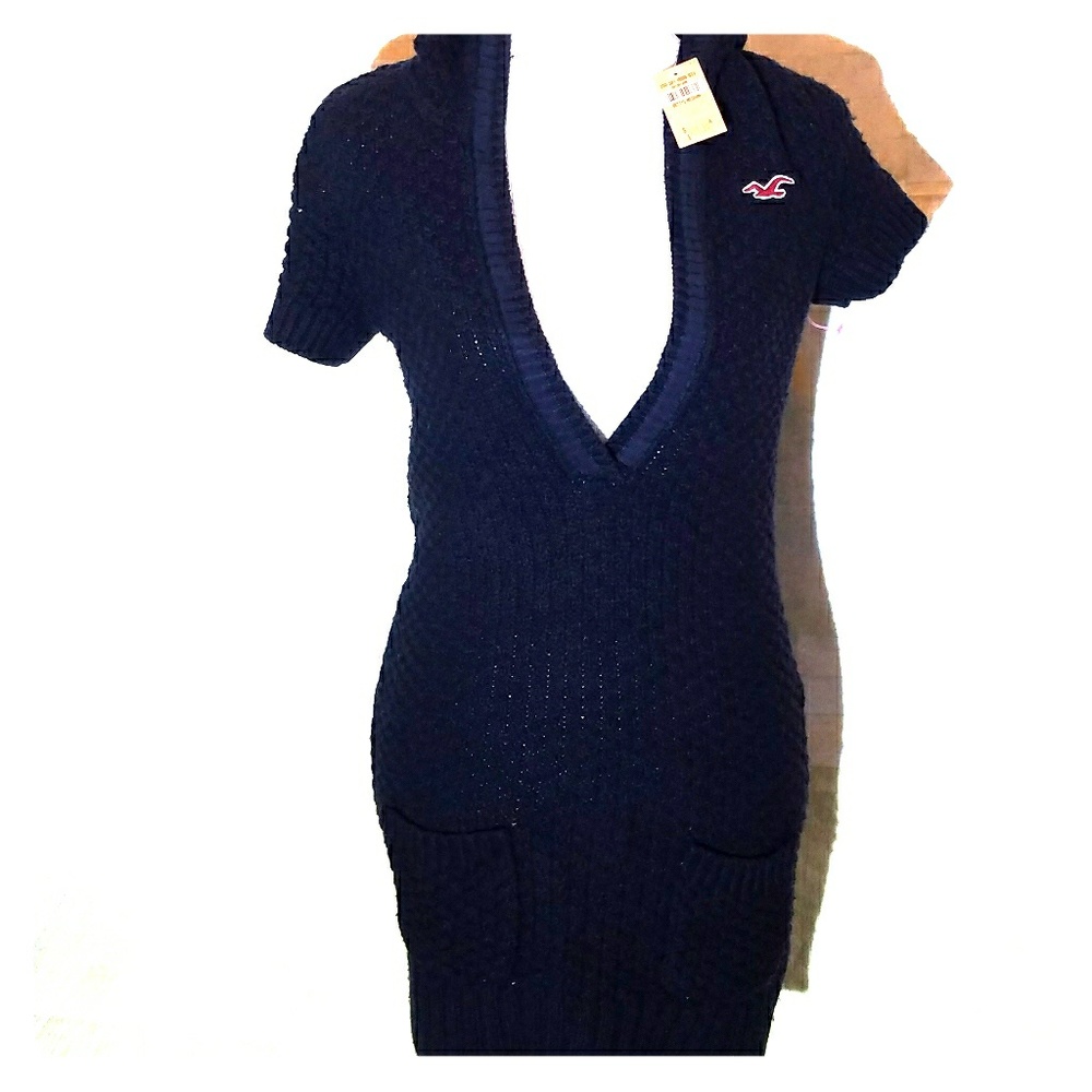 Hollister Hooded Sweater Dress